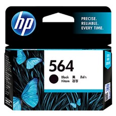 HP 原廠黑色墨水匣 CB316WA 564號 適用於 Officejet 4610/4620, 1個