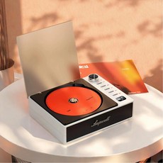 CD플레이어 턴테이블 시디플레이어 블루투스 CDP, 피아노화이트 무선 리모컨 이어폰, 기본 모델명/품번