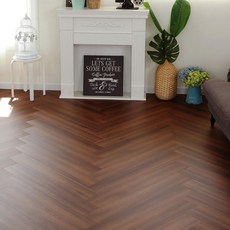 비점착식 데코타일 우드 150mm X 1000mm (22장) 1평 헤링본, 1개