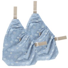 Skater 嬰兒車防水側邊收納袋, 2個, 快樂的時光