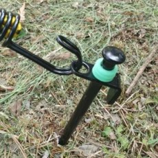 단조팩 텐트고정 블랙 30cm, 1개