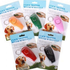 반려견 훈련 용품 클릭커 호루라기 훈련기 강아지 훈련 용품 휘슬 트레이닝, 색상랜덤
