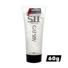 GATSBY 濕潤 造型髮雕霜, 1個, 強黏型 60g, 60g