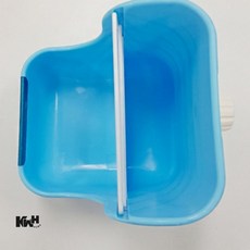 토끼 건초 식기 블루 반려동물그릇 토끼밥통 토끼사료통