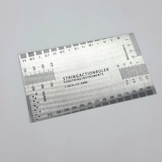 Dunlop 弦距測量卡, 1個, 銀色