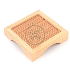 배들 사각 찻잔받침 컵코스터 전통컵받침