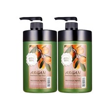 과일나라 컨퓸 아르간 트리트먼트 헤어팩, 1L, 2개