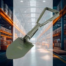 3단 접이식 삽 WS-S01 묘목 배양토 주말농장 해루질 원예 분갈이용