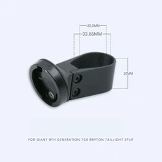 Giant TCR/Liv9 시트포스트용 범용 브래킷 Garmin/Magene/Bryton 자전거 컴퓨터 및 테일 라이트와 호환 가, 01 빠른  Mainland, 02 (3)tcrBryton split t