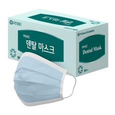 유한킴벌리 YKHC 덴탈 마스크, 50매입, 12개