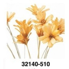 日本大地農園 瓜子花乾燥花永生花 (原裝包) 花藝DIY材料，手工瓜子花，多色可選, 510 米黃色