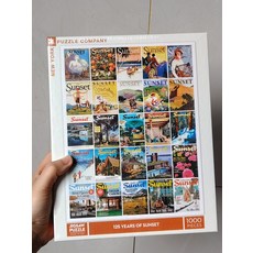 New York Puzzle Company 125周年 1000片 拼圖, 如圖所示, 1個, 1個