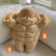 [오운완했개] 귀여움 속 복근 장착! 쓸데없는 친구 선물 / 오운완헬창복근강아지인형