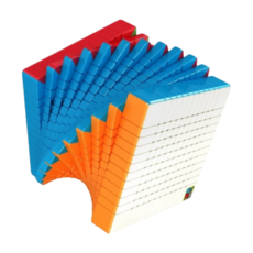 魔方教室 魅龍 12階 魔術方塊 十二階 彈簧可調 93mm 彩色 魔域文化 益智玩具, 1個