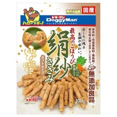 【DoggyMan】絹紗雞胸肉條 (原味/野菜) 無添加 軟質零食 高齡犬適用, 野菜雞胸肉條, 100g, 1個