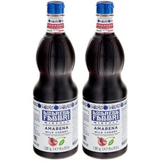 이탈리아 아마레나 파브리 Amarena Fabbri Mixybar Amarena 믹시바 와일드 체리 아마레나 시럽, 2개, 1L