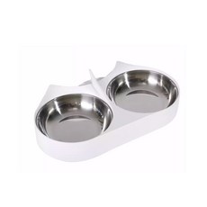 meoof 膠囊寵物自動餵食器 專用碗 餵食碗 食盆 台灣總代理, 白色, 1個, 450L