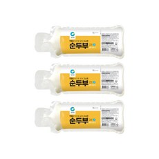 청정원 순두부, 3개, 1kg