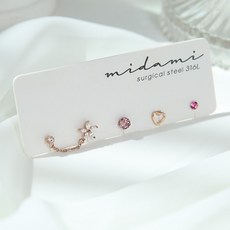 Midami 風格線條穿環組