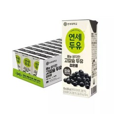 내일도착연세 뼈를 생각한 고칼슘 두유 검은콩 190mlx24, 190ml, 24개