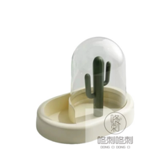 咚刺咚刺 寵物飼料自動餵食器 物理下料瓶, 隨機, 1個