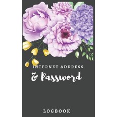 (영문도서) Internet Address & Password Logbook: Black Internet Password Organizer: Internet Password Log... Paperback, Independently Published, English, 9781088900802
