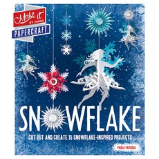 Snowflake: Cut Out and Create 15 Snowflake-Inspired Projects Mass Market Paperbound, Carlton Books, English, 9781787391178