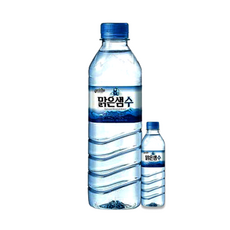 테온셀 팔도 샘물 맑은생수 500ml 20개 생수모음 500ml/생수병/페트병/먹는물/마시는물/물박스/휴대용