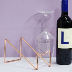 심플 인테리어 아름다운 로즈골드 와인랙 홀더 받침대 와인, 심플 인테리어 아름다운 로즈골드 와인랙 홀더 받침대 와