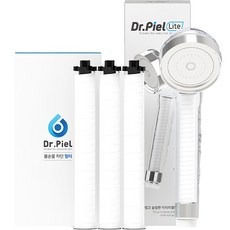 Dr. P.L 濾光蓮蓬頭 + 初級過濾器 3 件套, 1組, 混色