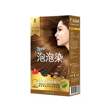 【夢17】草本無PPD泡泡染 3包入/盒, 可可棕 3包入/盒, 1盒