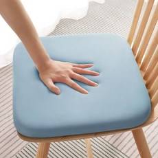 사각 메모리폼방석 의자쿠션 사무실 학생 바닥 앉기편한, 1개, A타입 35cm_핑크