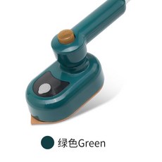 桃園48H 迷你電熨鬥旋轉頭便攜式差旅神器學生宿捨快速掛燙機蒸汽小型熨鬥, 綠色電熨斗【快速去皺】