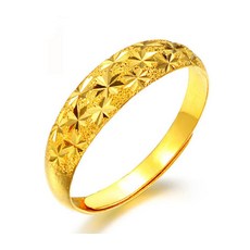 時尚星形黃金戒指，簡約設計，日常百搭，提升個人魅力，展現優雅氣質