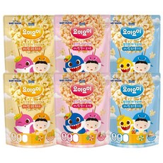 요미요미 미니팝 구운옥수수2+트리플치즈2+딸기요거트2(총6개), 구운옥수수2 딸기요거트2 트리플치즈2, 1개, 25g