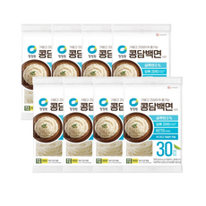 청정원 콩담백면 150g x 8개 1세트 건강식 글루텐프리 당류 제로 저칼로리