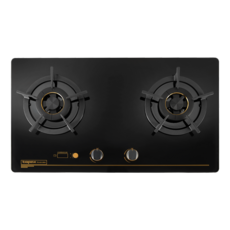 莊頭北 TG-8312G 雙口安全控定時瓦斯爐 檯面爐 專利潑水銅蓋 凸簷設計 安全探測 二級節能, 天然氣