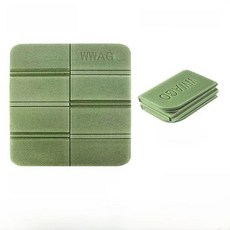 휴대용 야외 캠핑 매트 폼 비치 시트 쿠션 음악 축제용 냉각 방습 그라운드 패드 색상 크기, 2. 【단색 초특급 두께】 올리브 그린 (수납 주머니