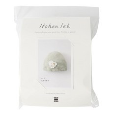 원 울 knitworm 뜨개질 키트 #4-1 꽃 모자(베이비 사이즈), 상세페이지 참조, 1개