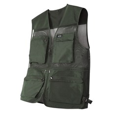 오버나인 남자 남성 메쉬 망사 안전 등산 낚시 현장 작업조끼