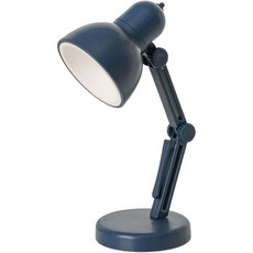 독서 조명 책 간접 집게 레트로 LED 데스크 램프 클립 온 테이블 라이트 미니 조절 가능한 눈 보호 유연한 접이식 독서등 사무실 침대 옆 배터리 구동 다양한 스타일 베스트샵, 파랑