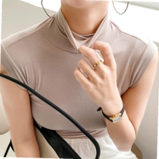 티셔츠 아이스 롱폴라 나시티셔츠 G125670_(골프웨어)실켓