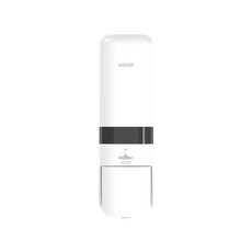 디스펜서 호텔 무타공 샴푸통 벽걸이 욕실, 1개, A. S88A 흰색 액적 펀칭 없음