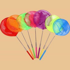 길이조절 안테나 잠자리채 촘촘한 곤충채집 그물망