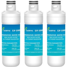 LT1000PC ADQ747935 DJ64844601 정수 필터를 떠나 염소 나쁜 맛과 냄새를 줄이고 LG LT1000P ADQ74793501 ADQ74793502 켄모어