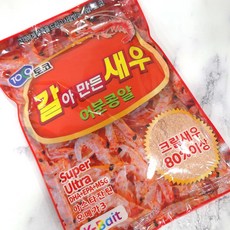 토코 갈새우 갈아만든새우 어분콩알 민물 붕어 잉어 향어 떡밥 집어제, 1개, 300g 1개, 300g