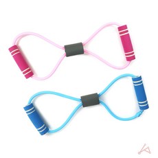 보람스마켓 튜빙밴드 재활밴드 저항밴드 근력운동밴드 운동밴드 헬스밴드, 핑크
