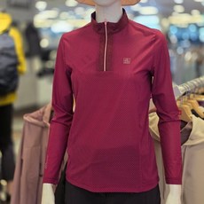 레드페이스_동수원점_우먼 얇고 시원한 입는즉시차가운#아이스티셔츠#냉감소재#데일리_아이스허니컴우먼짚티셔츠_REWFTSMBE052