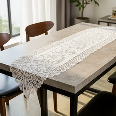 Sinaid 프렌치 테이블러너 책상패드