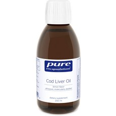 Pure Encapsulations 魚肝油 檸檬味, 200ml, 1罐